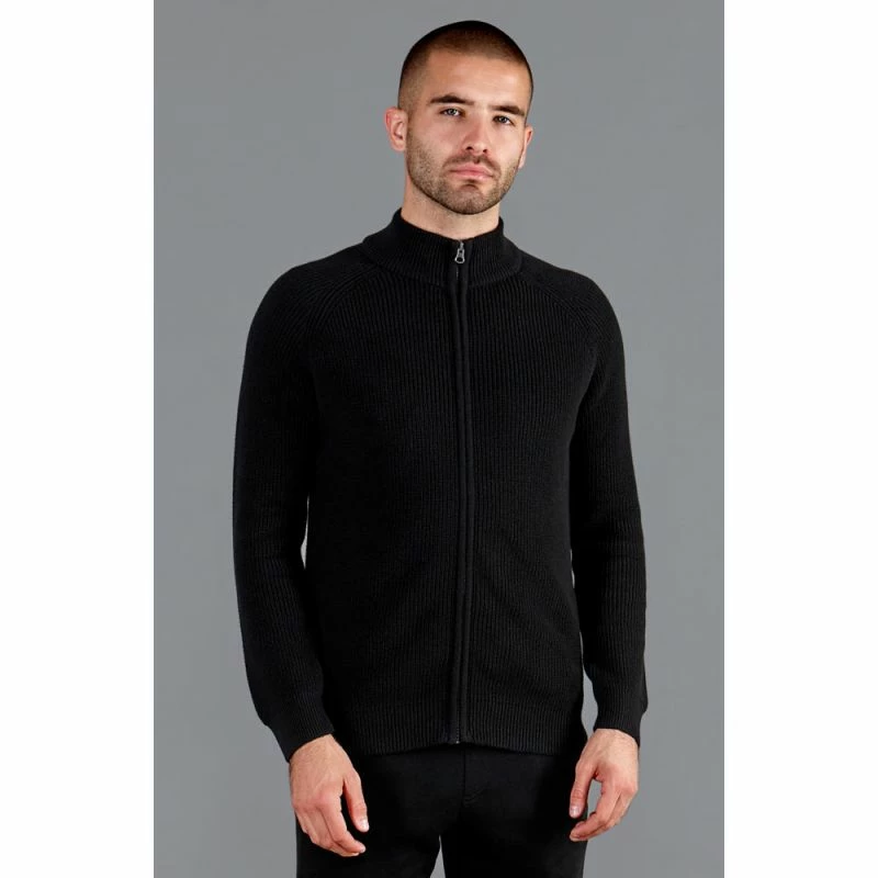 Cheapest π Mens Midweight 100% Cotton High Neck Ribbed Zip Through Daniel Jumper - Black By Paul James Knitwear π₯° 6 Cheapest π Mens Midweight 100% Cotton High Neck Ribbed Zip Through Daniel Jumper - Black By Paul James Knitwear π₯° - Image 4