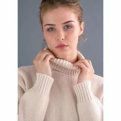 Best reviews of 🥰 Womens Pure Cotton Heavyweight Submariner Roll Neck Jumper Tabitha - Ecru By Paul James Knitwear 😍 -us-Paul James Knitwear Sales 2022 sddj33bpfbcvdlvmahem