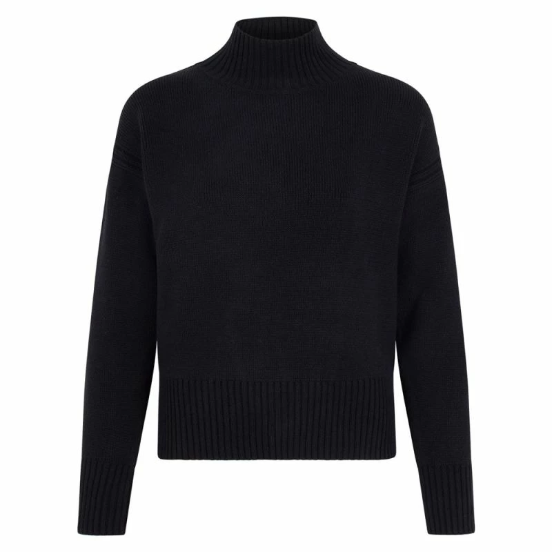 Brand new π Womens Midweight 100% Cotton Turtleneck Drop Shoulder Cassidy Jumper - Navy By Paul James Knitwear π 3 Brand new π Womens Midweight 100% Cotton Turtleneck Drop Shoulder Cassidy Jumper - Navy By Paul James Knitwear π