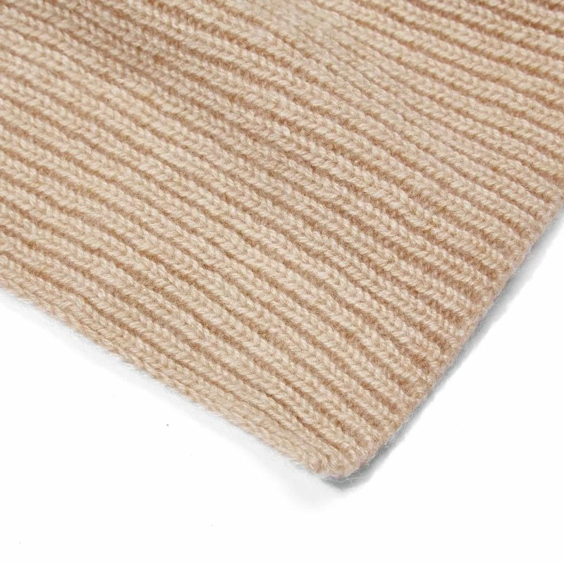 Best Pirce ✨ 100% Cashmere Ribbed Scarf - Camel By Paul James Knitwear ❤️ 4 Best Pirce ✨ 100% Cashmere Ribbed Scarf - Camel By Paul James Knitwear ❤️ - Image 2