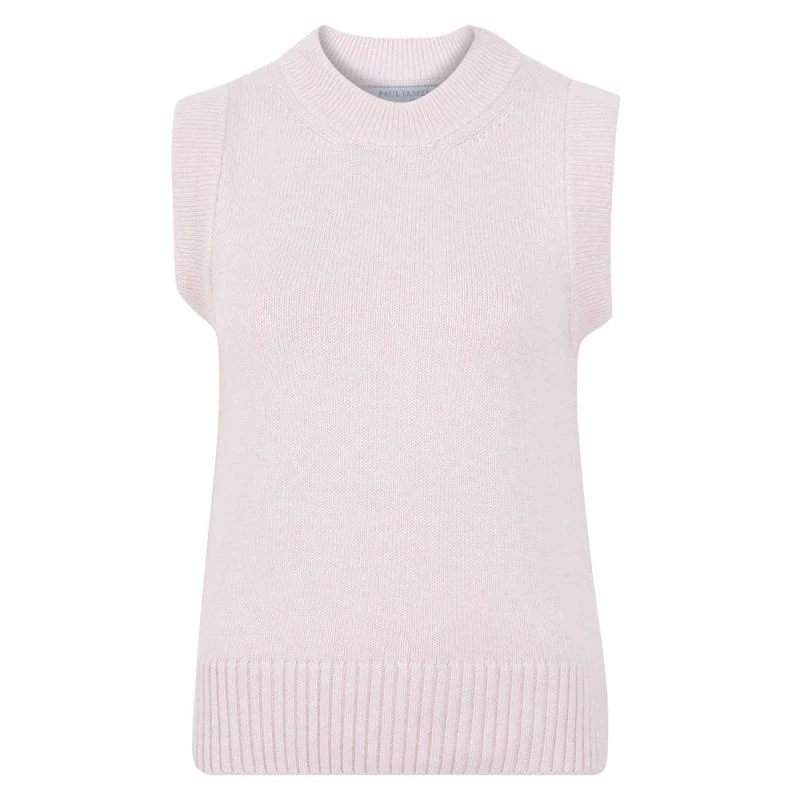 Top 10 π Womens Midweight 100% Cotton Crew Neck Sleeveless Faye Jumper - Heavenly Pink By Paul James Knitwear π 3 Top 10 π Womens Midweight 100% Cotton Crew Neck Sleeveless Faye Jumper - Heavenly Pink By Paul James Knitwear π