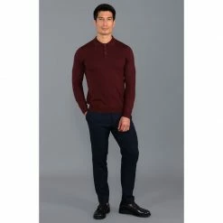 Promo β Mens Extra Fine Merino Wool Long Sleeve Polo π Shirt - Burgundy By Paul James Knitwear π₯ 10 Promo β Mens Extra Fine Merino Wool Long Sleeve Polo π Shirt - Burgundy By Paul James Knitwear π₯ -us-Paul James Knitwear Sales 2022 uhwvchcrkhu6zrb2vpvp