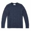 Best deal 🔥 Jarvis - Mens British Wool Aran Cable Sweater Denim By Paul James Knitwear 💯 -us-Paul James Knitwear Sales 2022 vagchvqqzces7ivdhnsm