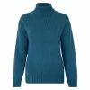 Deals ✨ Womens Pure Cotton Heavyweight Submariner Roll Neck Tabitha Jumper - Mallard By Paul James Knitwear ⌛ -us-Paul James Knitwear Sales 2022 vep5sca8jdxsjzucywlt