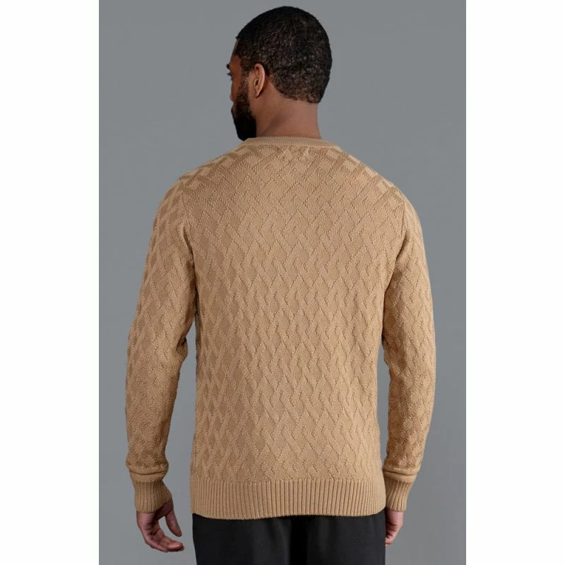 New β€οΈ Mens 100% Extrafine Merino Wool Textured Cox Jumper - Camel By Paul James Knitwear π 5 New β€οΈ Mens 100% Extrafine Merino Wool Textured Cox Jumper - Camel By Paul James Knitwear π - Image 3