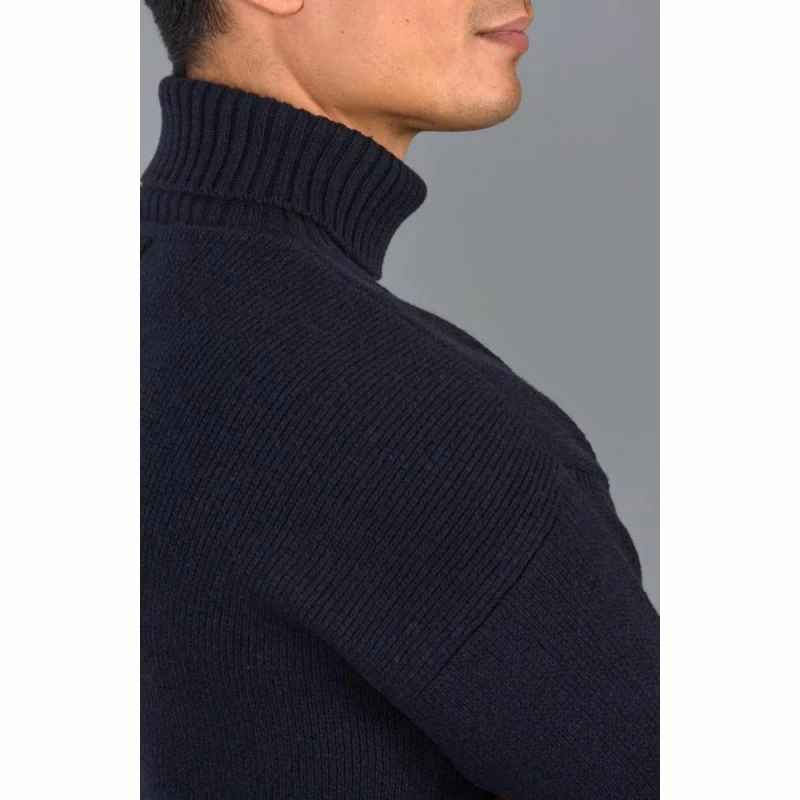 Cheapest ⭐ Mens Merino Cashmere Submariner Roll Neck Alessandro Jumper - Submarine By Paul James Knitwear ⭐ 5 Cheapest ⭐ Mens Merino Cashmere Submariner Roll Neck Alessandro Jumper - Submarine By Paul James Knitwear ⭐ - Image 3