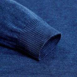 Hot Sale 🧨 Mens Extra Fine Merino Wool V-Neck Chester Jumper - Indigo By Paul James Knitwear 🎉 -us-Paul James Knitwear Sales 2022 wrfi3qaxa3rsdbldike2