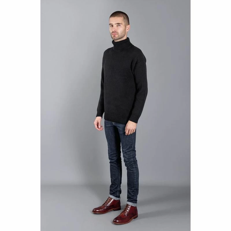 Best Pirce β The Modern Submariner - Roll Neck Merino Wool Jumper Black By Paul James Knitwear π₯° 6 Best Pirce β The Modern Submariner - Roll Neck Merino Wool Jumper Black By Paul James Knitwear π₯° - Image 4