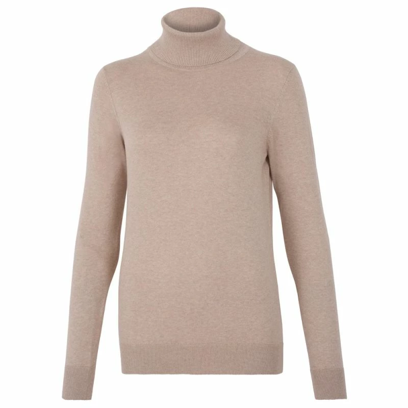 Wholesale βοΈ Womens Ultra-Fine Cotton Roll Neck Long Sleeve Terri Jumper - Sand By Paul James Knitwear π 3 Wholesale βοΈ Womens Ultra-Fine Cotton Roll Neck Long Sleeve Terri Jumper - Sand By Paul James Knitwear π