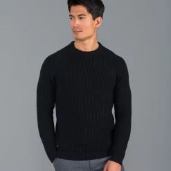 Promo π Mens 100% Cotton Fisherman Rib Knit Clark Jumper Black By Paul James Knitwear β¨ 7 Promo π Mens 100% Cotton Fisherman Rib Knit Clark Jumper Black By Paul James Knitwear β¨ -us-Paul James Knitwear Sales 2022 xhx0dsdws2lpfgt2uuny