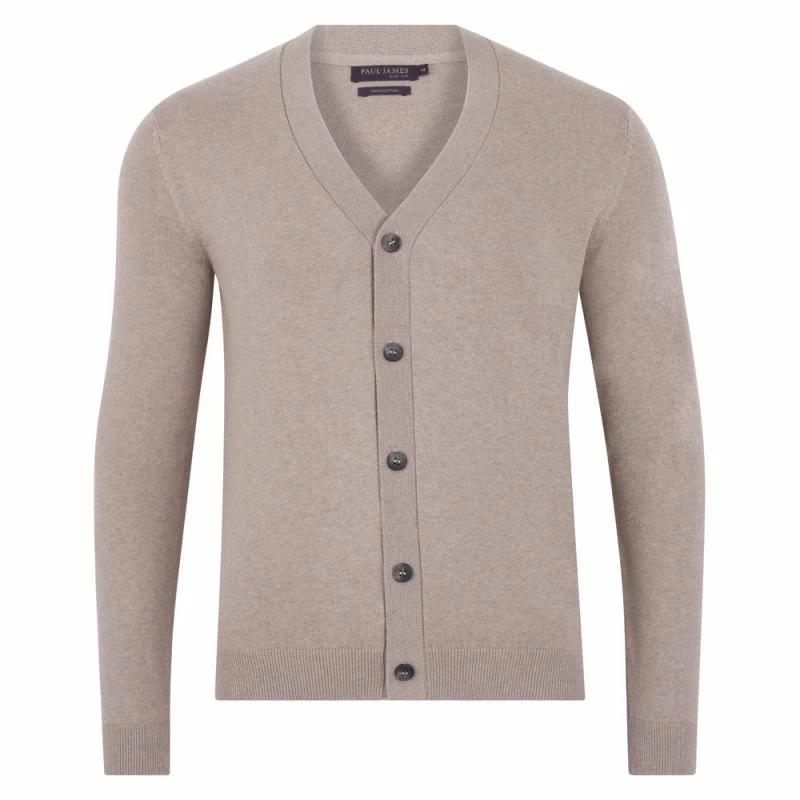 Budget π Mens Lightweight 100% Cotton Matthew Cardigan - Fawn By Paul James Knitwear β¨ 3 Budget π Mens Lightweight 100% Cotton Matthew Cardigan - Fawn By Paul James Knitwear β¨