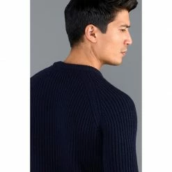 Best reviews of 🌟 Mens 100% British Wool Heavyweight Ribbed Jumper Navy By Paul James Knitwear 🎁 -us-Paul James Knitwear Sales 2022 yhiuk3ttqbpqgblskq00