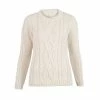 Deals 🛒 Womens 100% Chunky Merino Wool Cable Jumper Ecru By Paul James Knitwear ⌛ -us-Paul James Knitwear Sales 2022 ziixd77xlrubshhhejw3