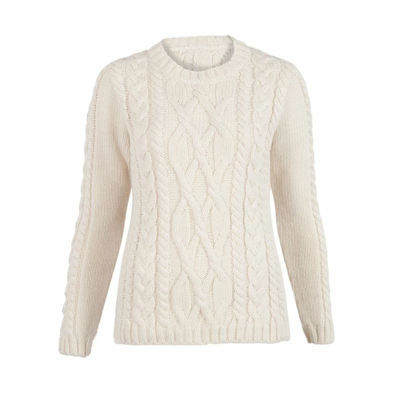 Deals π Womens 100% Chunky Merino Wool Cable Jumper Ecru By Paul James Knitwear β 3 Deals π Womens 100% Chunky Merino Wool Cable Jumper Ecru By Paul James Knitwear β