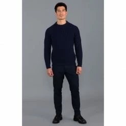 Best reviews of 🌟 Mens 100% British Wool Heavyweight Ribbed Jumper Navy By Paul James Knitwear 🎁 -us-Paul James Knitwear Sales 2022 zpc3doedi5yiuiv6kkme